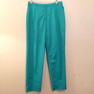 Vtg Levis High Waisted Pants Womens 18 Blue Travelers Straight Leg Pleated Mom